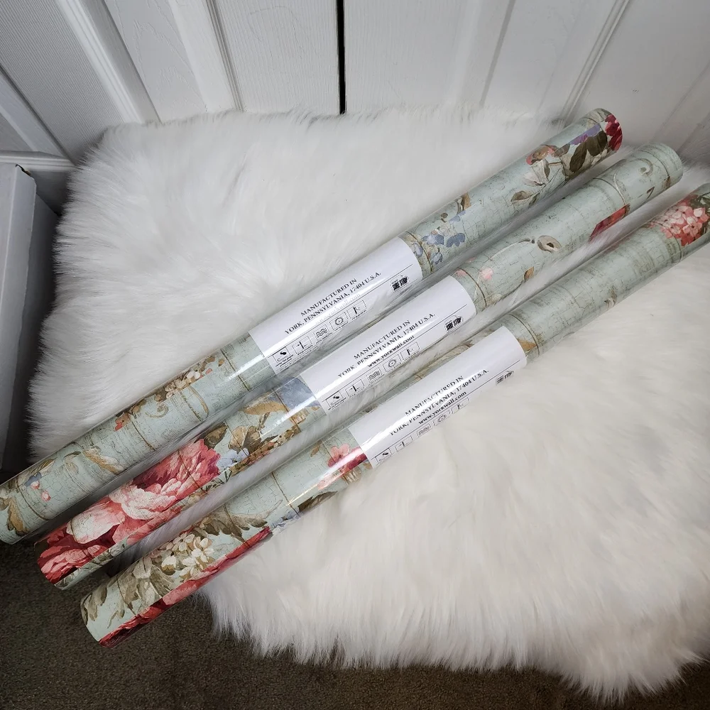 York Wall Covering 3 Rolls